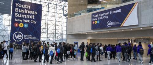 VEI Youth Business Summit on Aoril 12, 2024 at The Jacob Javits Convention Center.