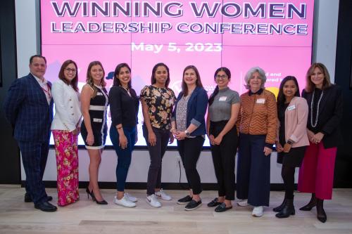 Virtual Enterprises International's Winning Women Leadership Conference.
